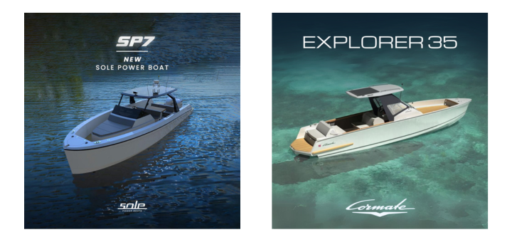 SOLE BOAT SP7 and Cormate Explorer 35 - 5 Star Yachts